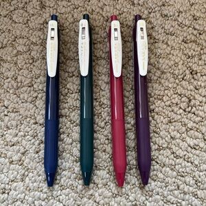 4 Zebra Sarasa Pens